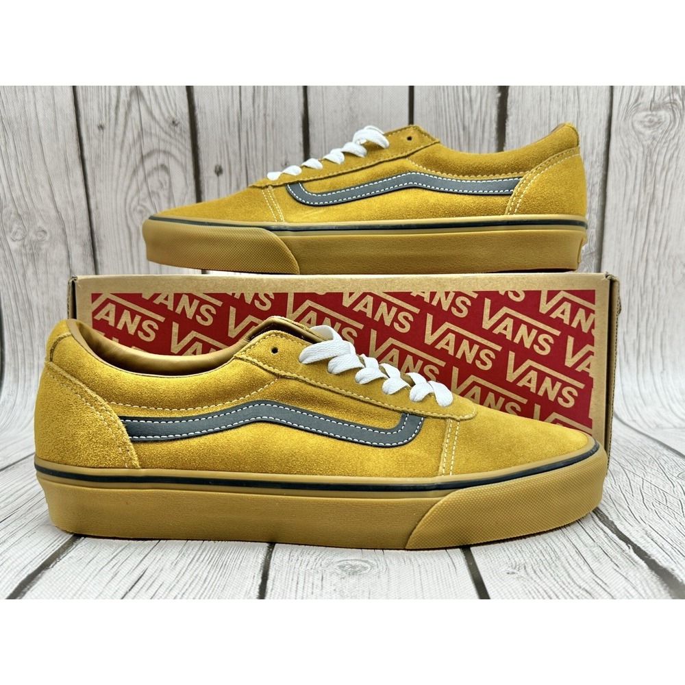 Vans Ward Suede Golden Brown Skate Shoes Men's Size 9 VN0A5HTSCL6